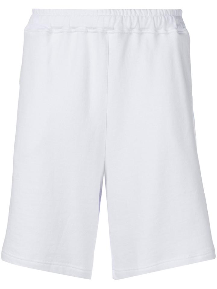 Omc Side-striped Shorts - White