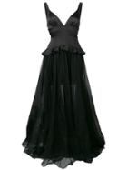 Maria Lucia Hohan Long Yasmina Dress - Black