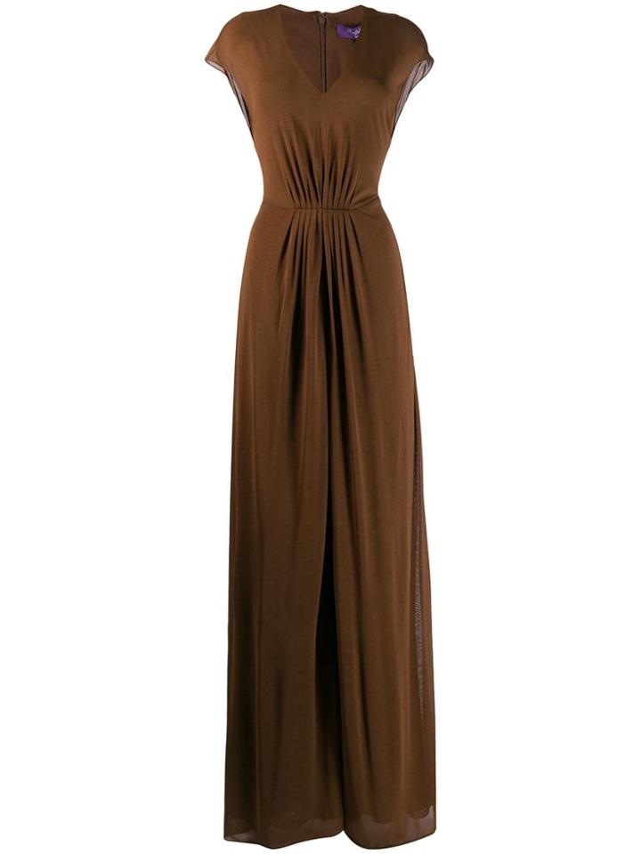 Ralph Lauren Flared Jumpsuit - Brown