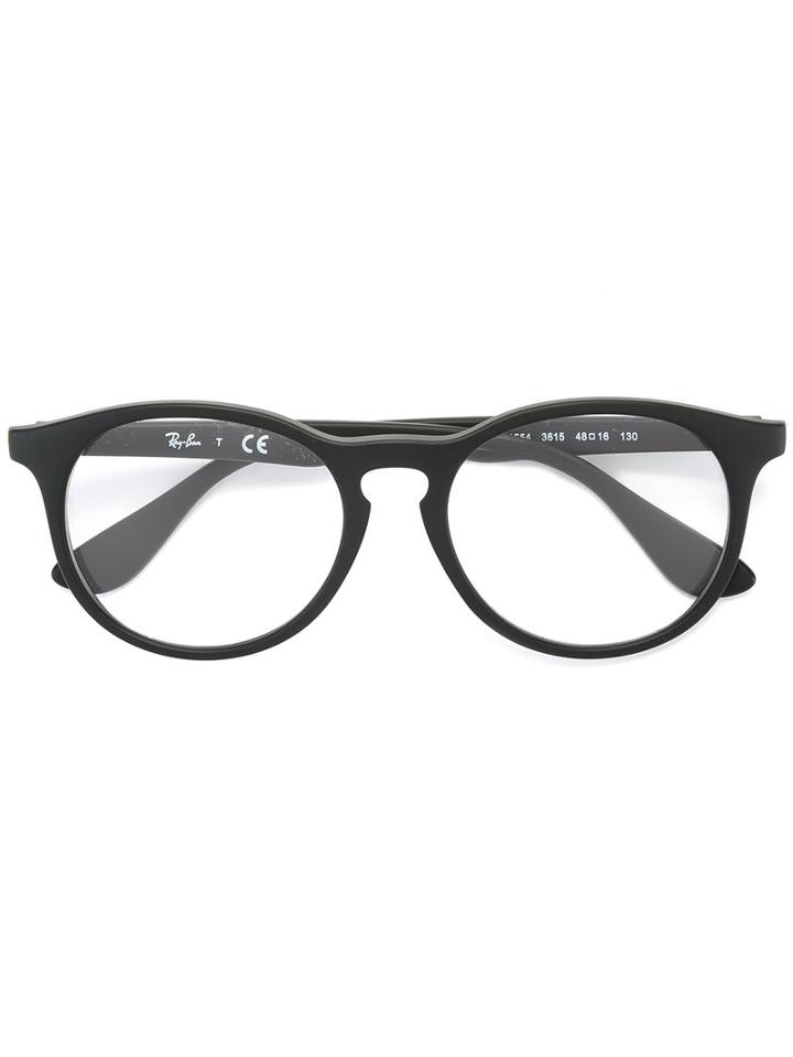Ray Ban Junior Round Shaped Glasses, Black