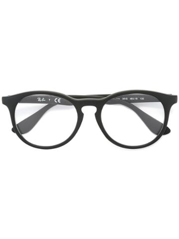 Ray Ban Junior Round Shaped Glasses, Black