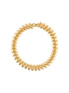 Susan Caplan Vintage 1980s Curve Link Necklace - Gold
