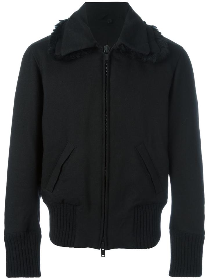 Ann Demeulemeester Blanche Ribbed Detailing Jacket