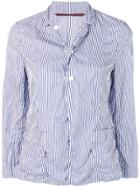 Daniela Gregis Stripe Wrinkled Shirt - Blue