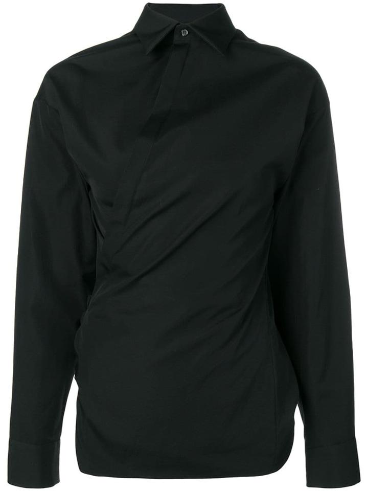 Dsquared2 Wrapped Front Shirt - Black