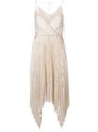 Emilio Pucci Cut-out Detail Pleated Dress
