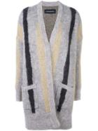 By Malene Birger Patch Pocket Cardigan, Women's, Size: Small, Nude/neutrals, Polyamide/mohair/wool