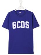 Gcds Kids Teen Logo T-shirt - Purple