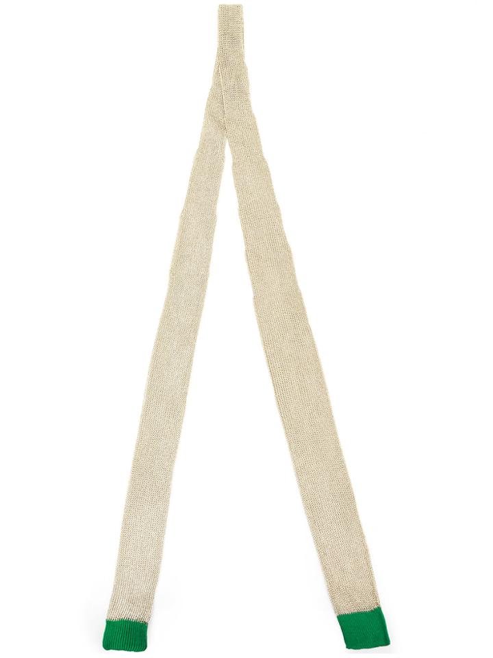 Sacai Contrast Scarf - Metallic