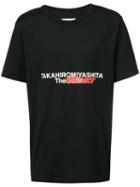 Takahiromiyashita The Soloist - Front Print T-shirt - Men - Cotton - 52, Black, Cotton