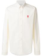 Ami Alexandre Mattiussi Ami De Coeur Button-down Shirt - Yellow &