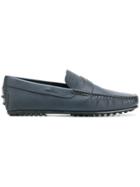 Tod's Mocassino City Gommino Loafers - Blue