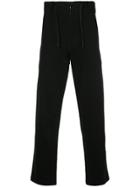 Yohji Yamamoto Vintage Drawstring-waist Trousers - Black