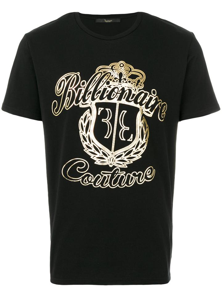 Billionaire Printed T-shirt - Black