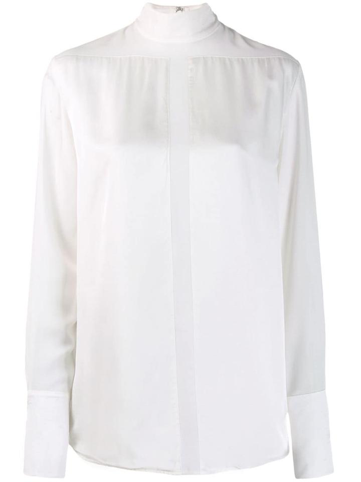 Victoria Victoria Beckham Sheer Panel Shirt - White