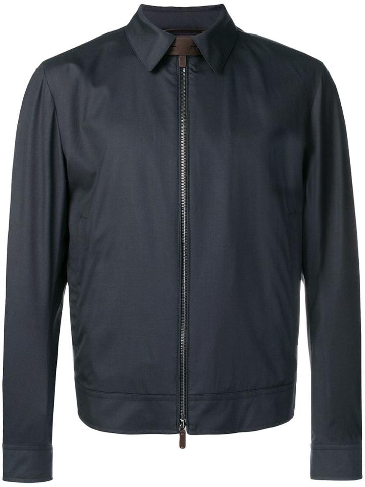 Ermenegildo Zegna Zip-up Jacket - Blue