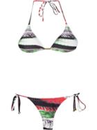 Lygia & Nanny Printed Triangle Top Bikini Set