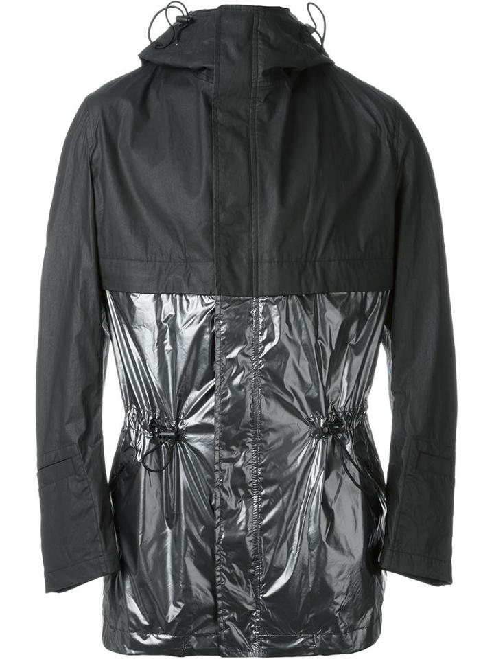 Y-3 Mix Parka, Men's, Size: M, Black, Cotton/polyamide