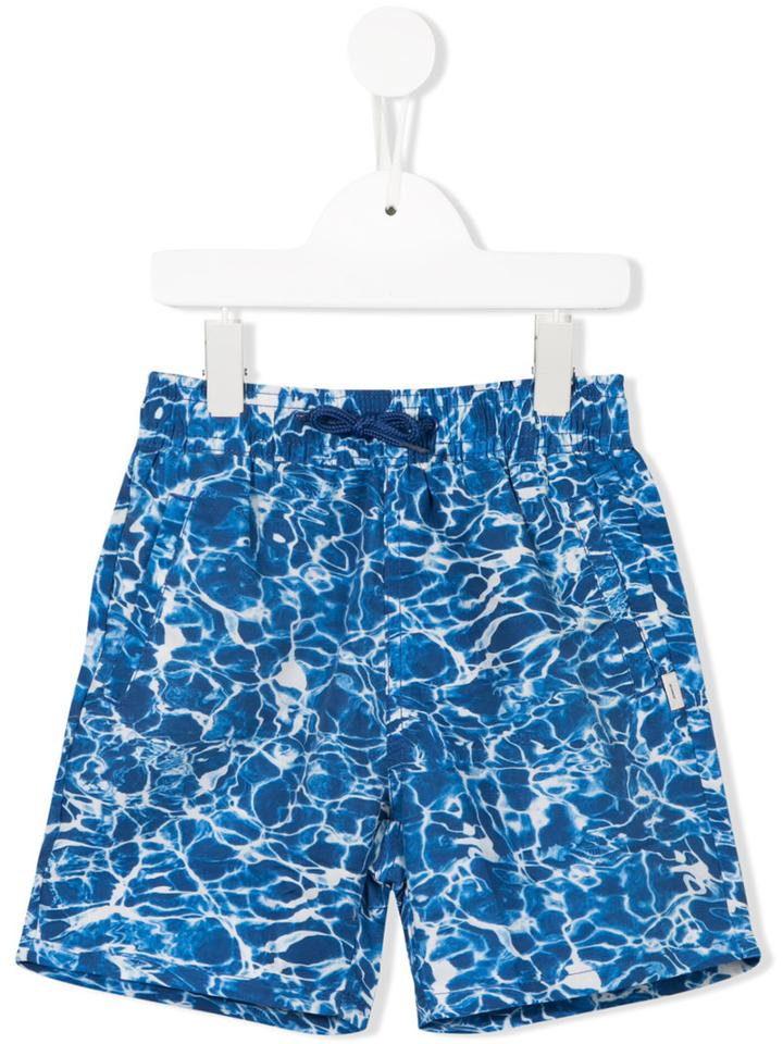 Paul Smith Junior Printed Swim Shorts, Boy's, Size: 12 Yrs, Blue