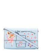 Etro Start Dreaming Printed Clutch Bag - Blue