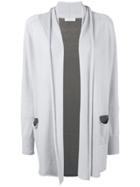 Le Tricot Perugia Bicolour Jacket - Grey