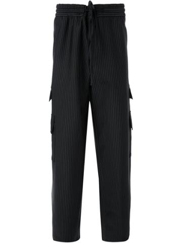 Consistence Striped Cargo Trousers
