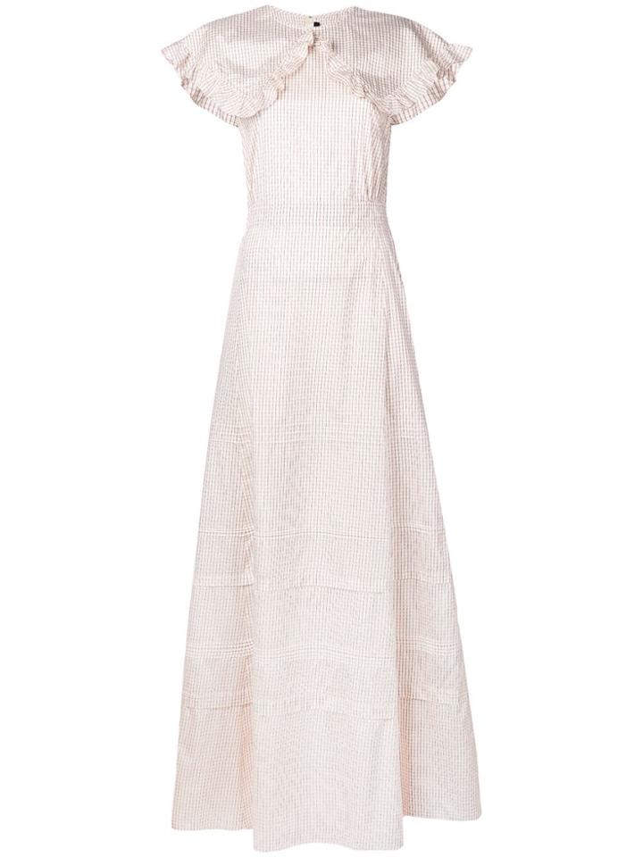 Calvin Klein 205w39nyc Prairie Peasant Dress - White