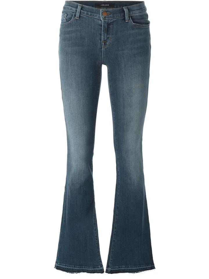 J Brand Bootcut Jeans, Women's, Size: 27, Blue, Cotton/lyocell/spandex/elastane