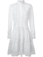 Ermanno Scervino Lace Trim Shirt Dress