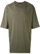 Unconditional - Oversized Shotgun T-shirt - Men - Cotton - S, Green, Cotton