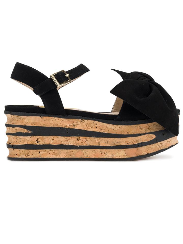 Paloma Barceló Rosa Sandals - Black
