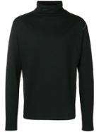 Alchemy Turtleneck Fitted Sweatshirt - Black