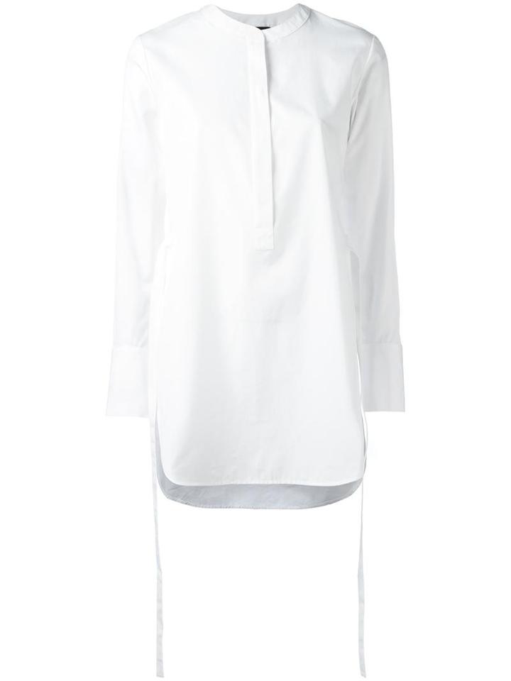 Theory Marseille Blouse, Women's, Size: Xs, White, Cotton