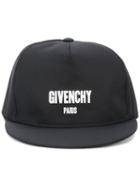 Givenchy Snap-back Cap With Contrasting Logo, Men's, Black, Cotton/polyamide/polyurethane