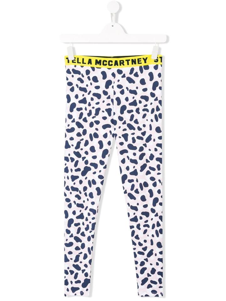 Stella Mccartney Kids Printed Leggings - Pink
