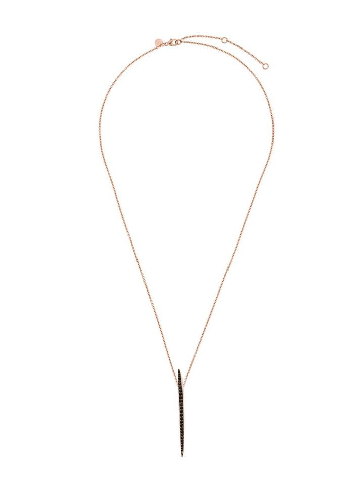 Shaun Leane Quill Black Spinel Pendant - Pink