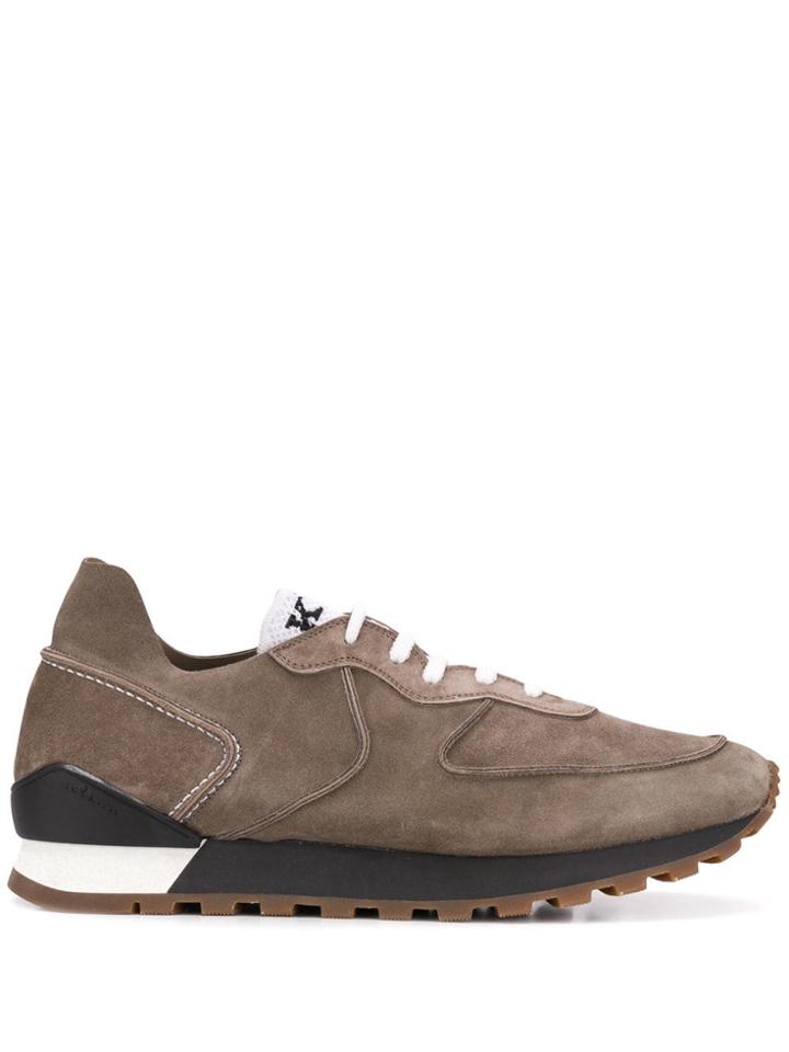 Kiton Classic Low-top Sneakers - Neutrals