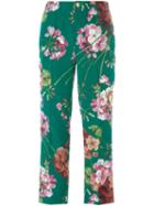 Gucci Floral Print Trousers