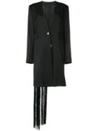 Mm6 Maison Margiela Long Line Jacket - Black