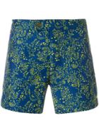 Jil Sander Printed Swim Shorts - Blue