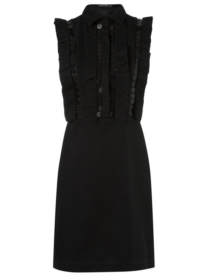 Reinaldo Lourenço Bib Embellished Dress - Black