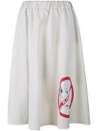 Awake No Smoking Zebra Skirt