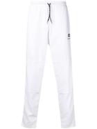 Andrea Crews Logo Track Pants - White