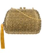 Serpui Glitter Clutch - Metallic