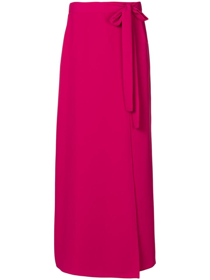 P.a.r.o.s.h. Long Casual Skirt - Pink & Purple