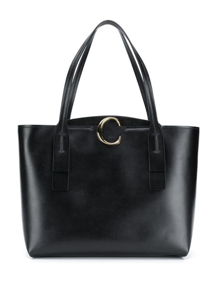 Chloé C Medium Tote Bag - Black