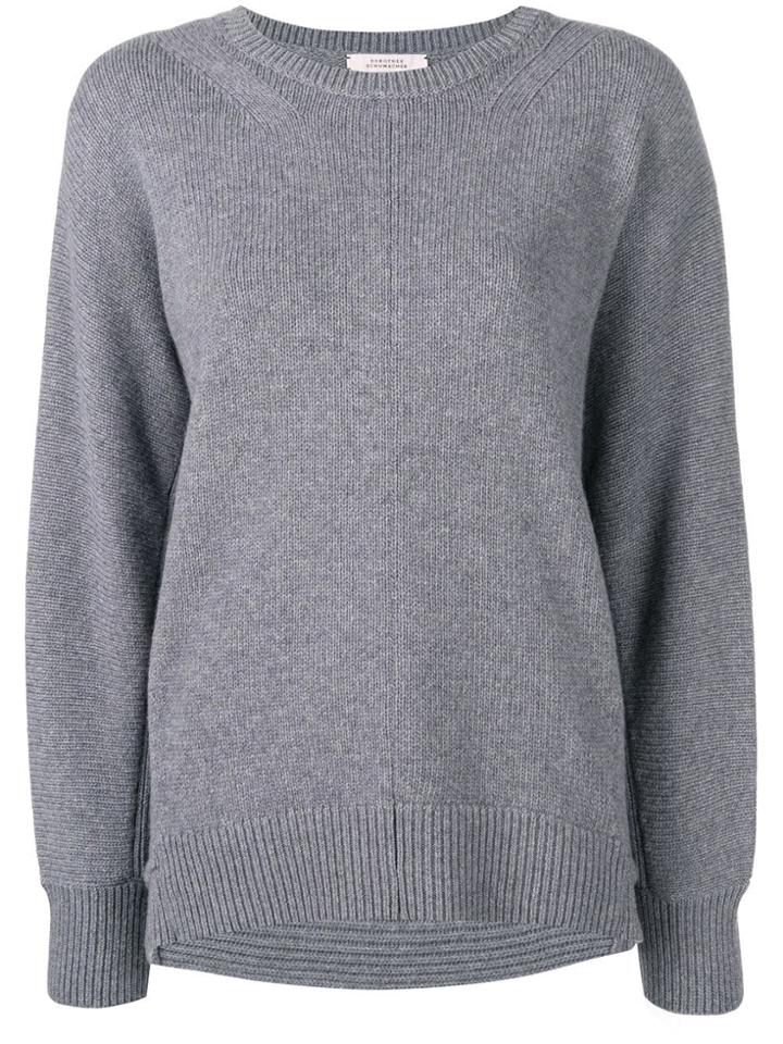 Dorothee Schumacher Boxy Crewneck Sweater - Grey