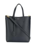 Saint Laurent Small Vertical Shopper Tote - Blue