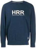 Hackett Hrr Print Sweatshirt - Blue