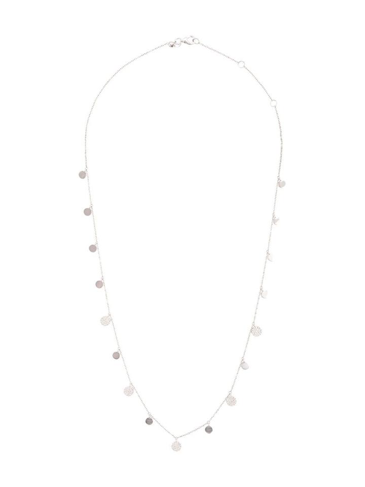 Zofia Day Disc Necklace - Silver